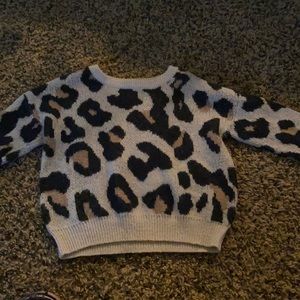 Leopard sweater